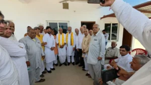 Mahendragarh : महापुरुषों की जयंती मनाने से समाज में आती है एकजुटता और प्रेरणा - पूर्व सांसद रामचंद्र जांगड़ा