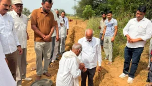 Mahendragarh : विधायक कंवर सिंह यादव ने गांव डालनवास में 33 केवी पावर हाउस का किया शिलान्यास