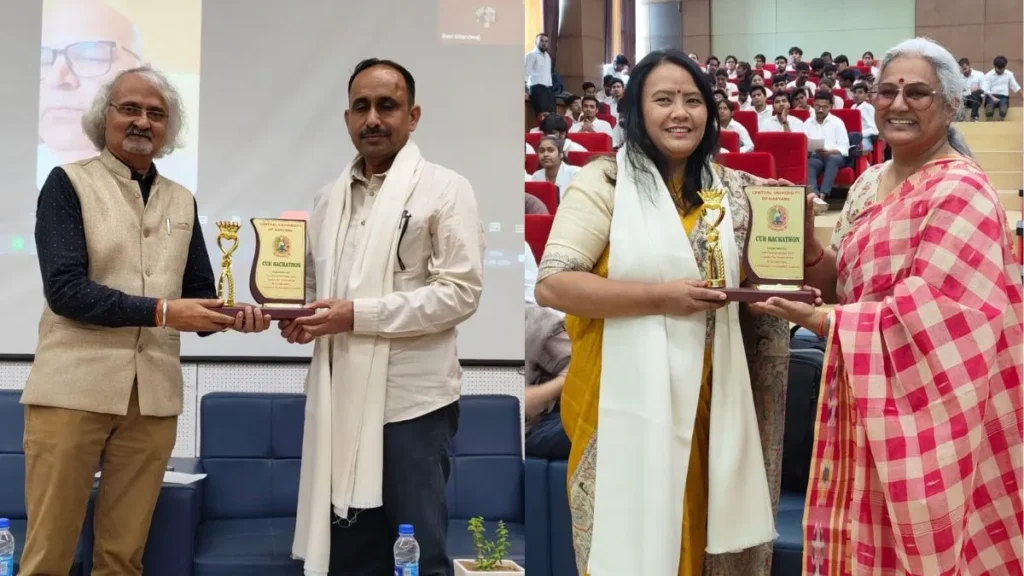 Mahendragarh : हरियाणा केंद्रीय विश्वविद्यालय में स्मार्ट इंडिया हैकाथॉन-2026 की तैयारी को लेकर इंटरनल हैकाथॉन का सफल आयोजन