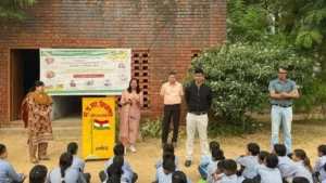 Mahendragarh : हकेवि के पोषण जीवविज्ञान विभाग ने राजकीय वरिष्ठ माध्यमिक विद्यालय जांट में आयोजित किया जनजागरूकता कार्यक्रम