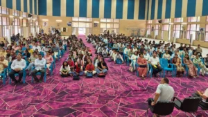 Narnaul : राजकीय महाविद्यालय नारनौल में नए विद्यार्थियों के लिए ओरिएंटेशन प्रोग्राम आयोजित, प्राचार्य डॉ. कृष्ण कुमार ने विद्यार्थियों के सर्वांगीण विकास पर दिया जोर