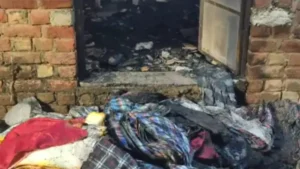 Narnaul : नारनौल में गद्दे के गोदाम में लगी भीषण आग, लाखों रुपये का सामान जलकर राख