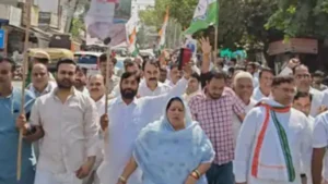 Narnaul : जिला कांग्रेस कमेटी महेंद्रगढ़ का प्रदर्शन, चुनाव प्रक्रिया और मतदाता सूची में पारदर्शिता की उठाई मांग