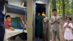 Neem Karoli Baba Kid Reel: हनुमान अंश पर बच्चे की क्यूट रील वायरल, कंबल ओढ़कर की नीम करोली बाबा की नकल, जीता लाखों दिल