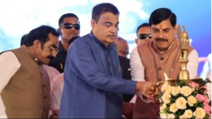 गडकरी बोले- ट्रांसपोर्ट से 40% एयर पॉल्यूशन, MP में 351 बसों से शुरू हुई नई परिवहन सेवा
