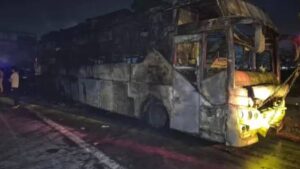 यमुना एक्सप्रेसवे बस अग्निकांड में नया खुलासा: 19 चालान, 1.75 लाख जुर्माना फिर भी दौड़ती रही बस, कई राज्यों के दस्तावेज