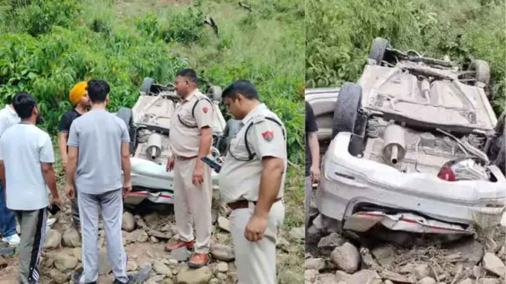 Panchkula News: मोरनी में दर्दनाक हादसा, अनियंत्रित होकर खाई में गिरी अर्टिगा कार, चंडीगढ़ के युवक की मौत, 4 घायल