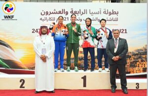 Pathankot की बेटी अंशिका भारद्वाज ने Asian Karate Championship में जीता रजत पदक