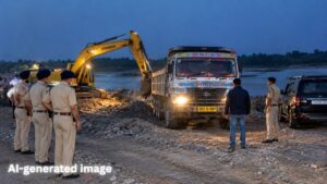 पंजाब में अवैध खनन पर प्रशासन की कार्रवाई: टिप्पर चालक ने पुलिस पर चढ़ाया वाहन, 2 गिरफ्तार