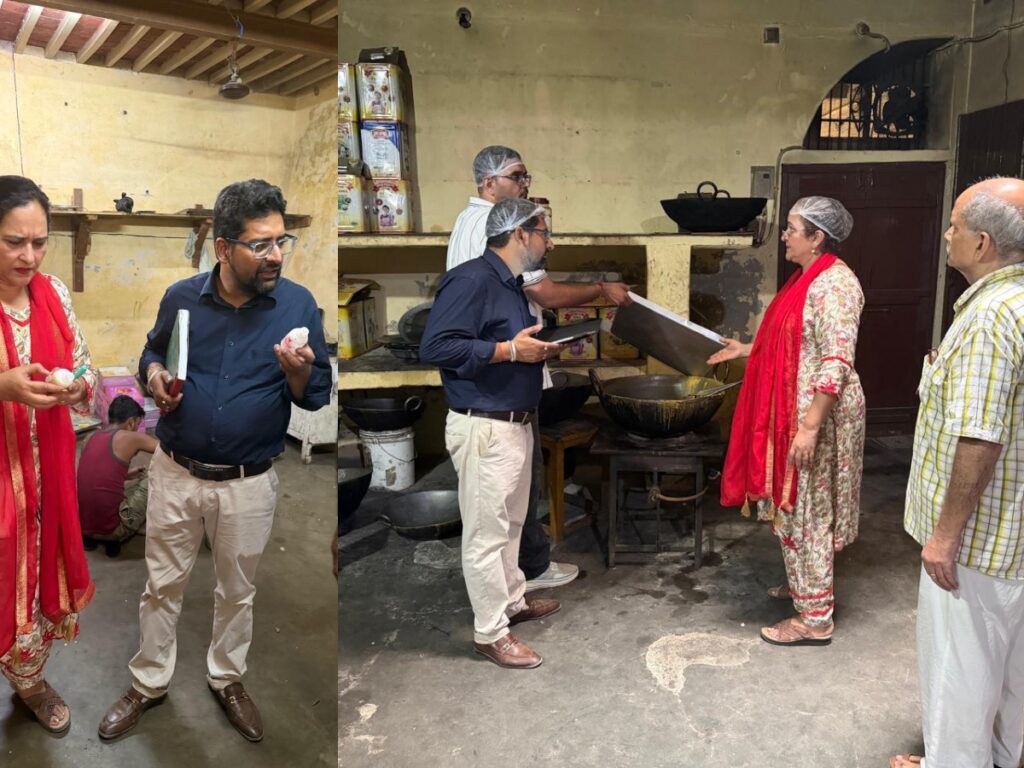 Patti Food Safety Raid : तरनतारन के पट्टी में फूड सेफ्टी टीम का छापा, मिठाइयों के 6 सैंपल भरकर खरड़ लैब भेजे