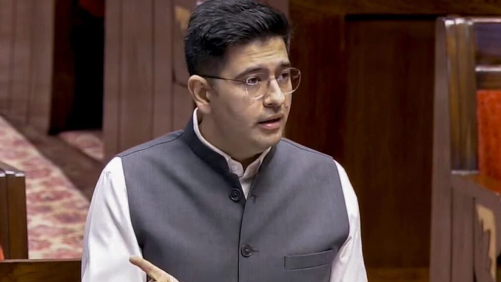 ‘आप’ के कहने पर पंजाब की मसौदा मतदाता सूची में मेरे नाम के आगे ‘स्थानांतरित’ लिखा गया: राघव चढ्ढा