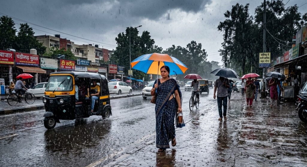 Punjab Chandigarh Weather Update : चंडीगढ़ में भारी बारिश की चेतावनी, मानसून की विदाई से पहले फिर भीगेंगे पंजाब के कई जिले