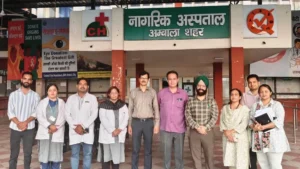 RBSK Inspection Ambala: अंबाला में स्वास्थ्य विभाग का औचक निरीक्षण, RBSK उप निदेशक ने दिए 100% बच्चों की स्क्रीनिंग के निर्देश