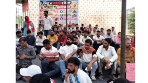 RPSC SI री-एग्जाम पर बवाल: अभ्यर्थियों ने परीक्षा रद्द करने की मांग की, बोले- सिलेबस से बाहर था पेपर