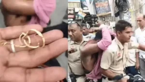 Shahabad News: बुजुर्ग महिला के कान फाड़कर बालियां झपटने वाला लुटेरा शाहाबाद बाजार में दबोचा