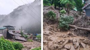 सिक्किम से ओडिशा तक बारिश का कहर: सिक्किम में लैंडस्लाइड में घर बहे, 10 हजार लोग राहत केंद्रों में पहुंचे