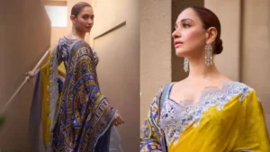 Tamannaah Bhatia Saree Look: तमन्ना भाटिया का बिहारी अवतार, करण तोरानी की साड़ी और मधुबनी ओढ़ने में ढलीं एक्ट्रेस