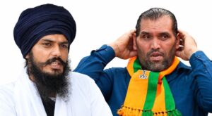 The Great Khali Supports Amritpal Singh : द ग्रेट खली का बड़ा बयान-Punjab को अमृतपाल सिंह ही बचा सकते हैं