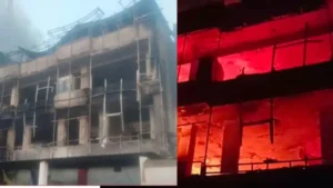 Uklana Fire News: आग का विकराल रूप देख सहमे लोग, दमकल की गाड़ियों ने पाया काबू, जांच शुरू
