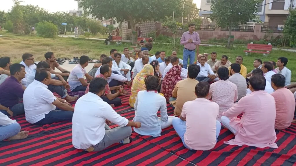 Narnaul : यूजीसी एक्ट और जातिगत आरक्षण के विरोध में उतरा स्वर्ण समाज, नारनौल में हुआ मंथन