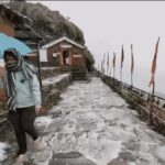 Uttarakhand snowfall: उत्तराखंड में बारिश के साथ बर्फबारी, केदारनाथ-हेमकुंड में गिरी बर्फ; हाईवे पर लैंडस्लाइड
