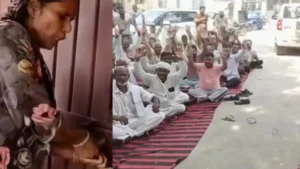Yamunanagar News: 15 साल से चौपाल में चल रही आंगनबाड़ी पर तालेबंदी, BDPO की शिकायत पर FIR के बाद थाने में धरना