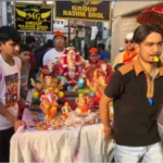 Narnaul : नारनौल में धूमधाम से संपन्न हुआ गणपति विसर्जन, ढोल-नगाड़ों और आतिशबाजी के साथ दी गई बप्पा को विदाई