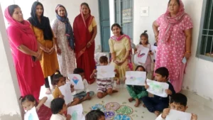Narnaul : नारनौल ग्रामीण और कनीना सर्कल में ‘आंगन मिलन सेवा’ कार्यक्रम का दूसरा चरण शुरू, पोषण और संस्कारों का दिया गया संदेश