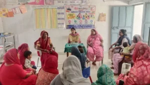 Narnaul : नारनौल ग्रामीण और कनीना सर्कल में ‘आंगन मिलन सेवा’ कार्यक्रम का दूसरा चरण शुरू, पोषण और संस्कारों का दिया गया संदेश