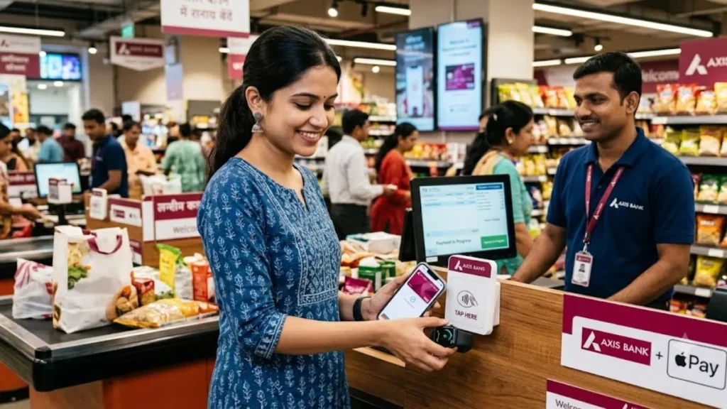 Apple Pay launch India Axis Bank: भारत में लॉन्च हुई Apple Pay सेवा, Axis Bank क्रेडिट कार्ड से अब फोन टैप करते ही होगा पेमेंट