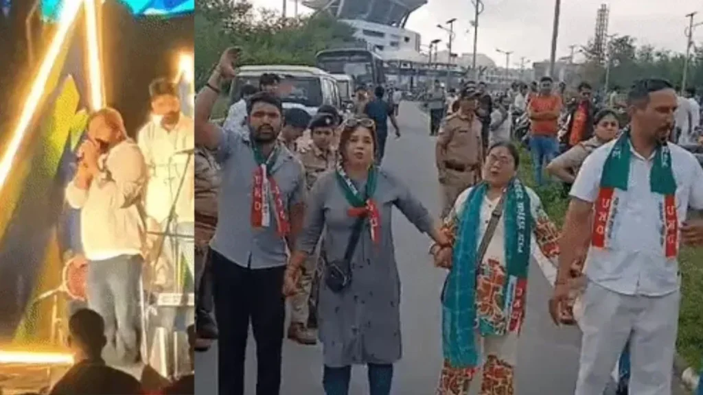 Masoom Sharma Controversy: देहरादून UPL फिनाले में भारी बवाल, विरोध के बाद हरियाणवी सिंगर मासूम शर्मा ने मंच से मांगी माफी