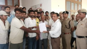 Nangal Chaudhary : दौंखेरा पहाड़ पर बिना अनुमति खनन और हरे पौधों को उजाड़े जाने से ग्रामीणों में आक्रोश, एसडीएम को सौंपा ज्ञापन