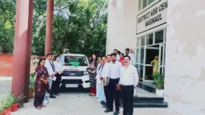 Narnaul : नागरिकों तक कानूनी सेवाएं पहुंचाने की अनूठी पहल, नारनौल में 'न्याय मित्र – न्याय आपके द्वार' मोबाइल प्रचार वैन रवाना