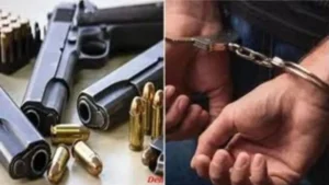 Rewari : कसौला थाना पुलिस की बड़ी कार्रवाई, अवैध हथियार रखने व सप्लाई करने वाले 4 आरोपी गिरफ्तार