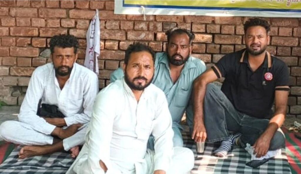 Sangrur brick kiln workers protest : संगरूर DC दफ्तर के बाहर भट्ठा मजदूरों के पक्का मोर्चे को 3 महीने पूरे