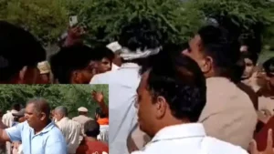 Surajkund Road Crime: अरावली की पहाड़ियों में मांस काटने पर हंगामा, पुलिस वाहन के आगे लेटे कार्यकर्ता